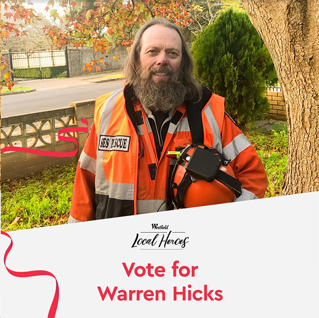 Vote for Warren Hicks